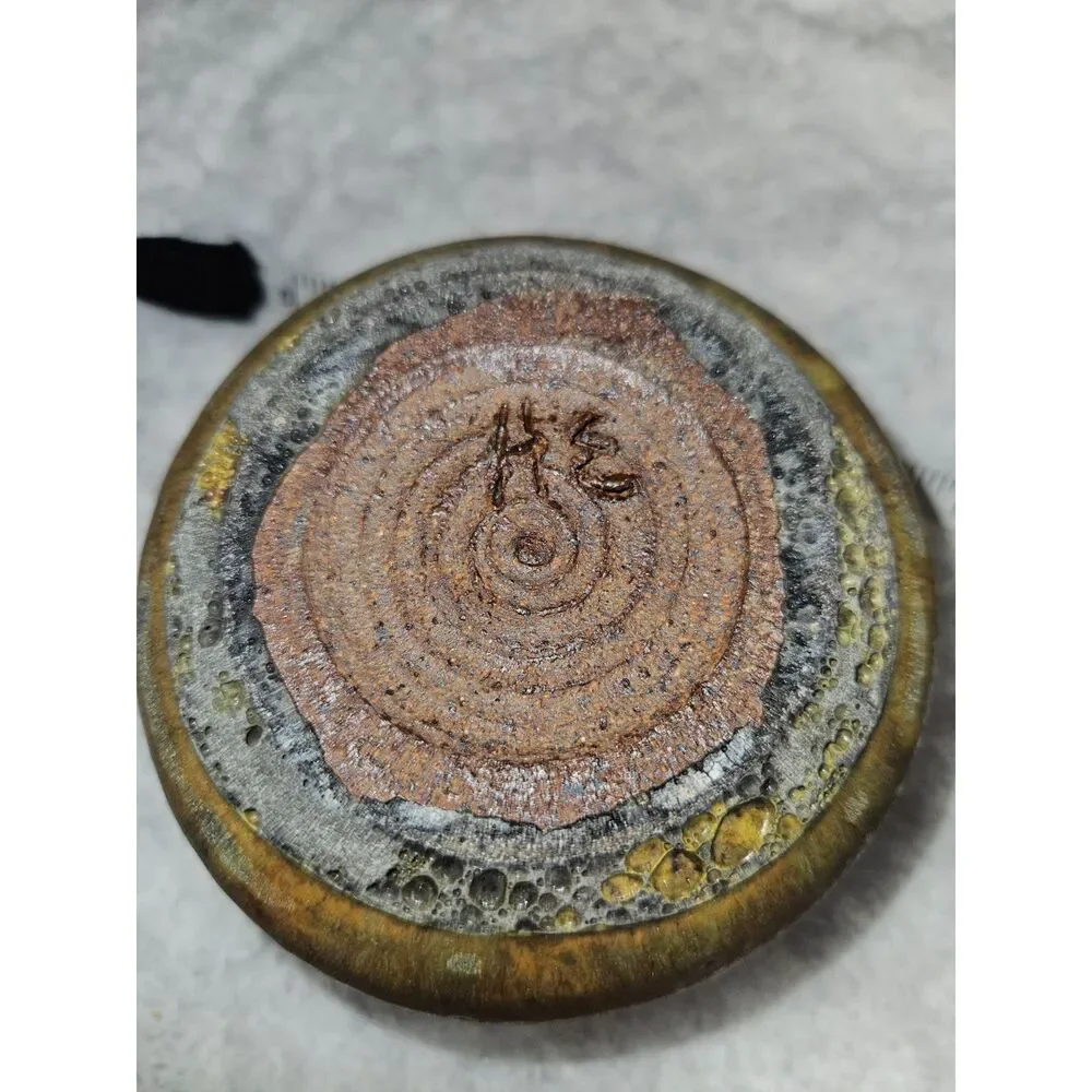 Handcrafted Ceramic Squat Vase 
